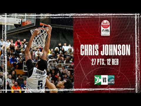 Chris Johnson 27 POINTS, 12 REBOUNDS vs. Manawatu Jets
