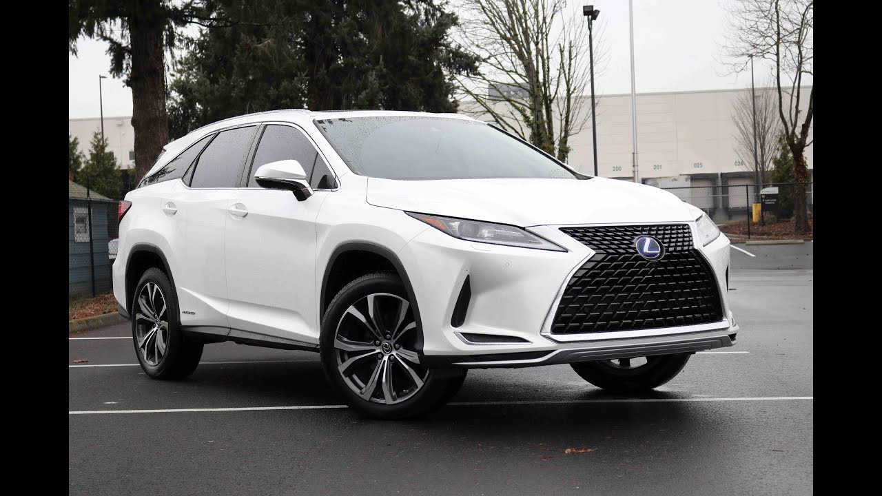 2022 Lexus RX RX 450hL Third Row Walk Around and ...