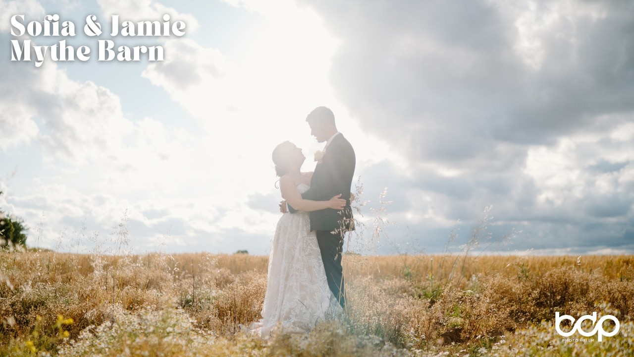 Mythe Barn wedding photography and film