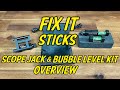 Fix It Sticks - Scope Jack and Bubble Level Kit Overview