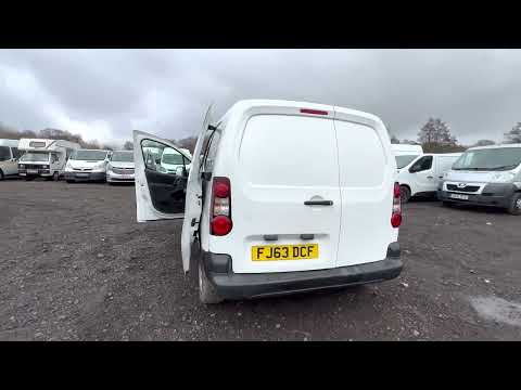 fj63dcf 2013 BERLINGO L1 DIESEL 1.6 HDi 625Kg LX 75ps