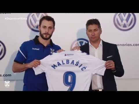 PRESENTACIÓN FILIP MALBAŠIĆ CD TENERIFE 17/18