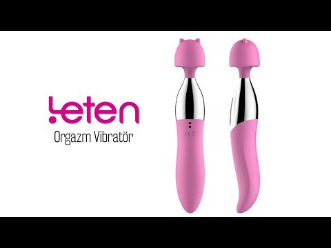 Leten 1+1 Masaj Aleti ve Titreşimli Orgazm Vibratör