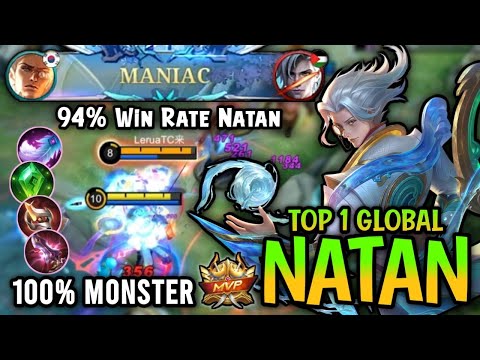 Natan Best Build 2023!! 94% Win Rate [ Natan Top 1 Global Build ] - Mobile Legends