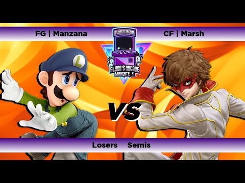 Flynn's Arcade 050 Losers Semis - FG | Manzana (Luigi) Vs CF Marsh (Joker) SSBU Ultimate