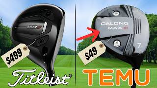 I Bought The BEST Golf Clubs From TEMU! (BETTER Than BIG BRANDS?)