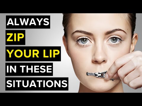 12 Situations Where You Must Keep Your Mouth Shut