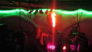 Wintermoon/Mordskog abriendo concierto Satanic Warmaster