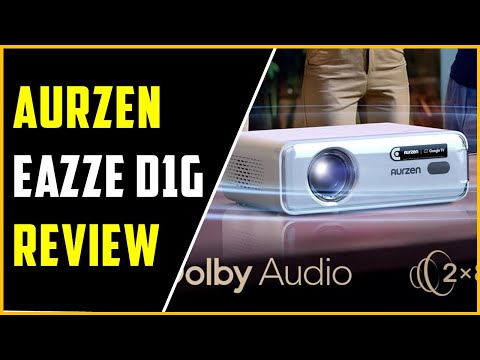 Aurzen EAZZE D1G Review – The Ultimate 4K Smart Projector for Home & Outdoor!