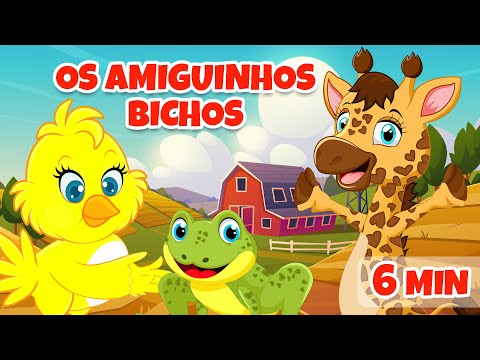 Os Amiguinhos Bichos - Giramille 6 min | Desenho Animado Musical