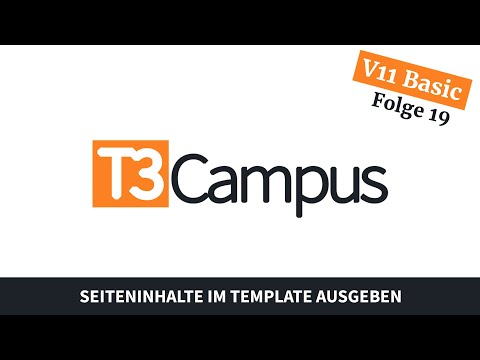 TYPO3 11 Grundkurs: Folge 19 - Inhaltselemente in das Template einbinden