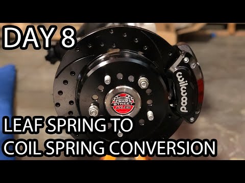 '72 Chevy C10 - Wilwood D154 Brakes - Leaf Spring To Coil Spring Conversion - Day 8