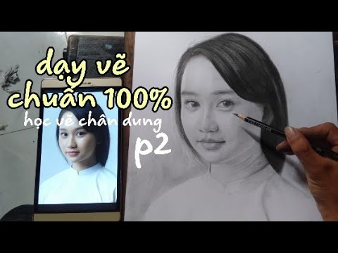 MẸO VẼ CHÂN DUNG_ cho người mới học CHUẨN 100%(phần 2)