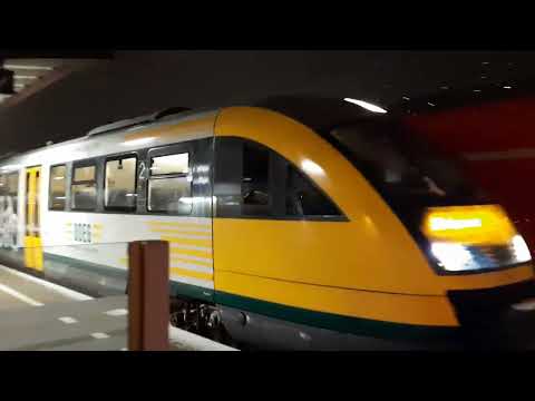 Ostdeutsche Eisenbahn GmbH (ODEG) RB64 Im Bahnhof Hoyerswerda