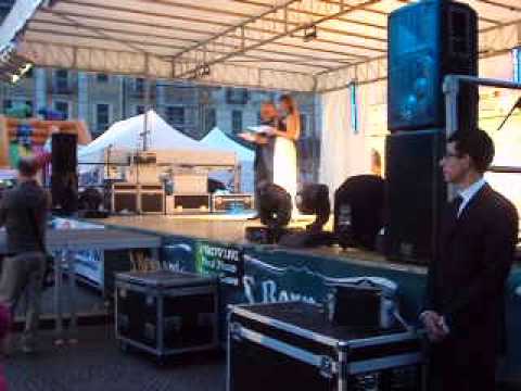 PIZZA FEST 2014.. apertura selezione Miss Blu Mare 2014.. William Allione Tenore in Granada