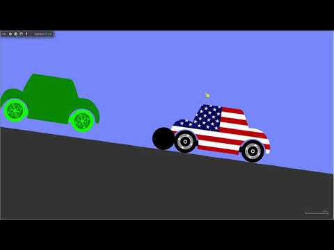 Americas Infection Car Race | Country Cars | Algodoo | Infection Season 2