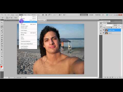Photoshop Tutorial - Cropping/Cutting out a person...