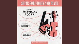 Suite for Violin and Piano, 1st Movement: Largo (1950 Recording)