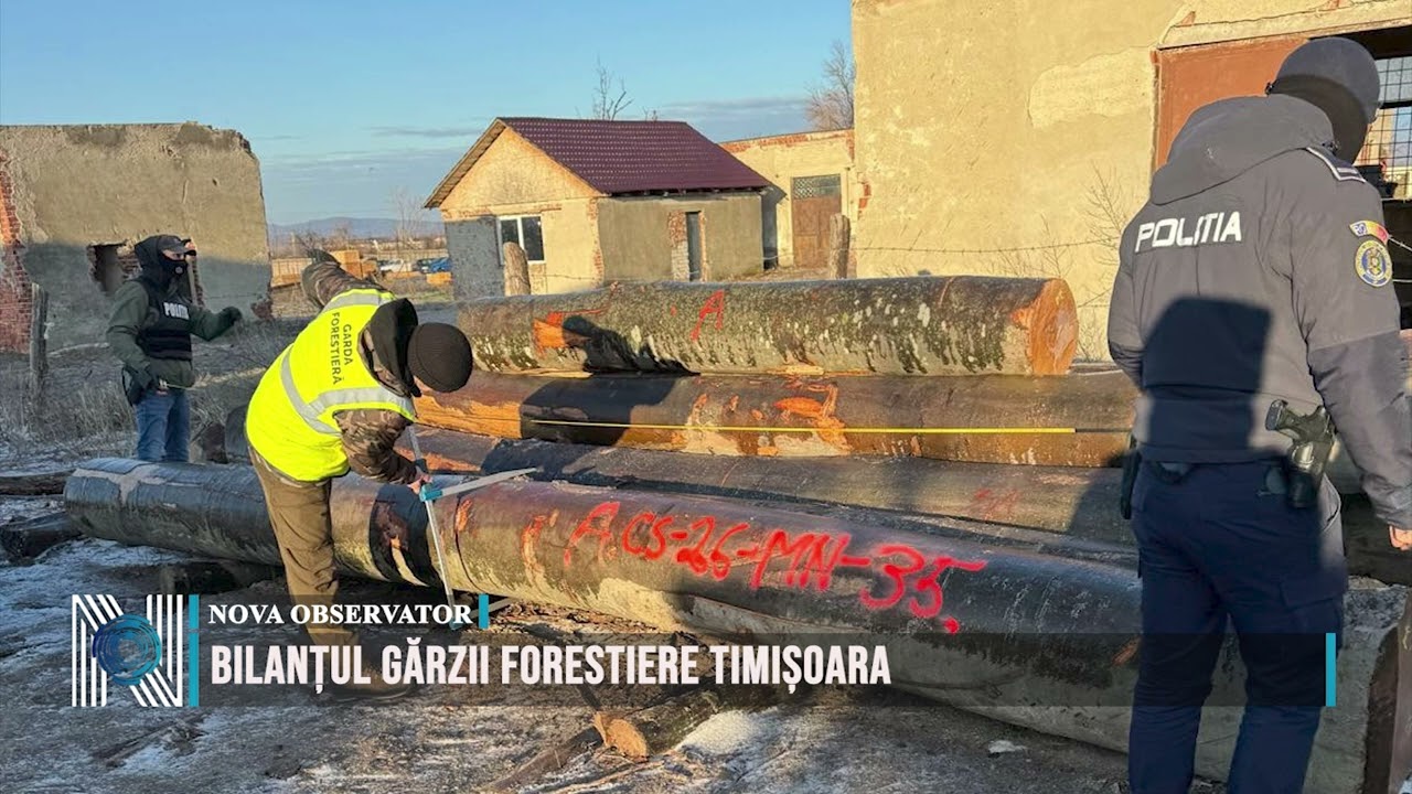Bilanțul Gărzii Forestiere Timișoara