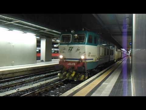 E656.018 + E403.004 in partenza con l' ICN 1955 Roma Termini - Siracusa/Palermo Centrale