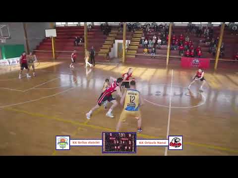 KK BRČKO DISTRIKT - KK ORLOVIK NANSI - A1 Liga KSBIH 12. Kolo
