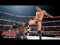 FULL MATCH - The Miz vs. John Morrison – WWE Title Falls Count Anywhere Match: Raw, January 3, 2011