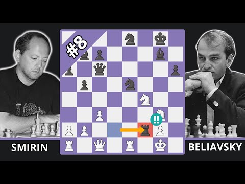 Beliavsky's Immortal King Hunt - Best Of The 1980s - Smirin vs. Beliavsky, 1989