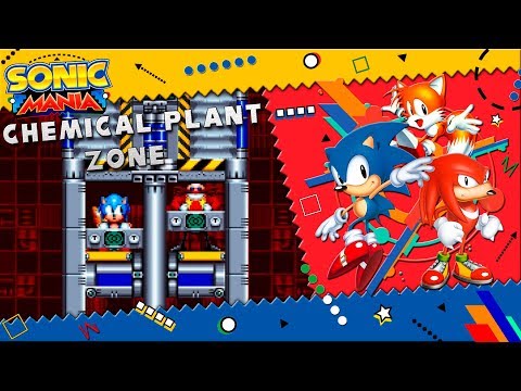 Sonic Mania - Chemical Plant Zone - Walkthrough [Part 2]