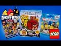 Angry Birds and Lego Movie Blind Bags Surprise opening Bolsas Sorpresa