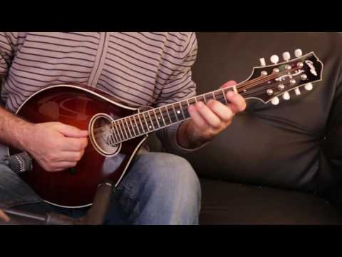 Irish mandolin lessons. Red Tom of The Hills (reel with tabs)