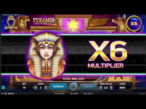 Pyramid Slot Super Big Win - NetEnt