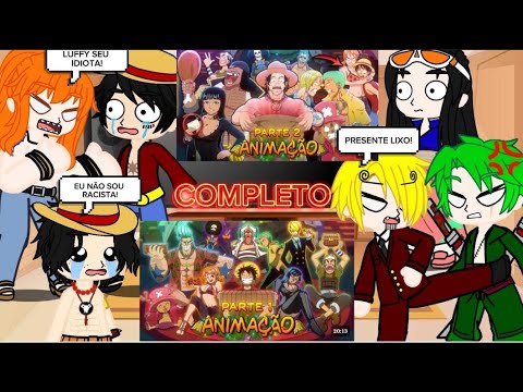 Mugiwaras react ao AMIGO OCULTO DO ONE PIECE 😂❣️