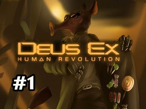 Deus Ex: Human Revolution Walkthrough Ep.1 - 30 MINUTE INTRODUCTION :)