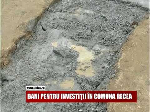 BANI PENTRU INVESTIȚII ÎN COMUNA RECEA