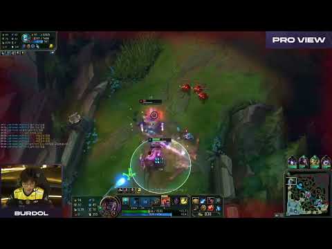 Burdol Ksante solo bolo Morgan Pro View | LSB vs BRO | LCK Summer Week 3 Day 1
