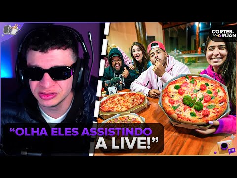 ARUAN REACTS: I ORDERED PIZZA ON OUR FIRST NIGHT AT ELITE (DANI NOBREGA) - Cortes do Aruan