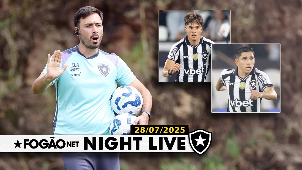 NIGHT LIVE | Agora é Copa do Brasil! Qual deve ser a escalação do Botafogo contra o Red Bull Bragantino?