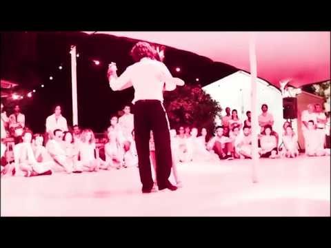  Maria Mondino  and  Ismael Ludman  are  dancing  to  the  tango  "  La Noche Que Te Fuiste  "