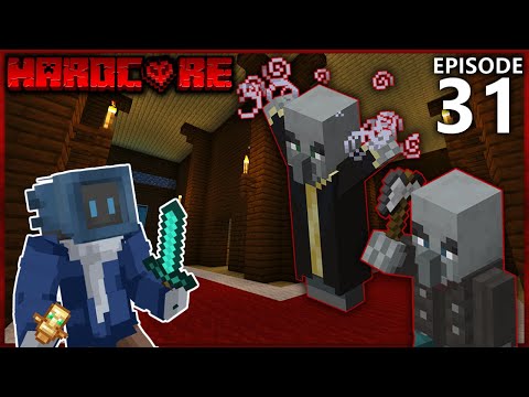 Raiding a Woodland Mansion in Hardcore Minecraft: From Fear to Victory!