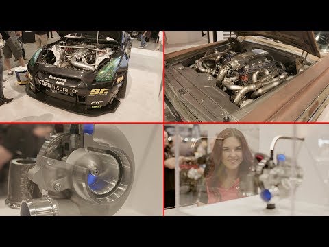 New G-Series turbo, Jesse James TTV8 and LS powered R35! - Honeywell Garret Stand at SEMA 2017