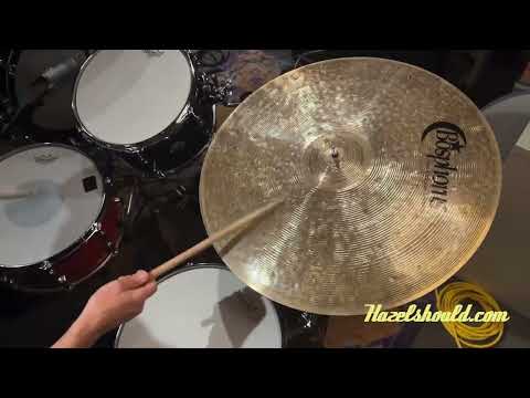 VIDEO! RARE Paper Thin Airy 23” Bosphorus New Orleans Ride Reverb