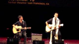 &quot;Sweet Little Lies&quot; Michael Franti and Jay Bowman Global Action Forum 2009 Herbst Theatre SF CA