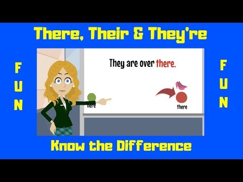 There, Their and They're | What's the difference? | Build Vocabulary