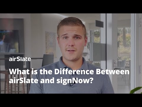 What is the Difference Between airSlate and signNow?