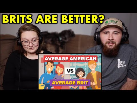 Americans React to Average American vs Average British Person - How do They Compare?