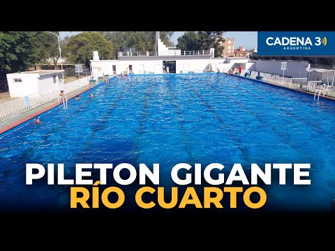 💦 Gigante, público y a cielo abierto: así es el piletón municipal de Río Cuarto | Cadena 3 Argentina