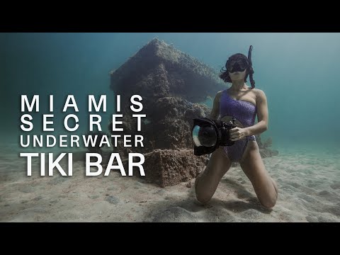 What to do in MIAMI? Snorkel this underwater tiki bar!