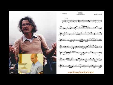 Renato Gardinali • Sonata per Saxofono Tenore op. 56 • 1972 • Roberto Todini / Saxofono tenore