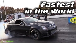 First EVER CTS-V in the 7s - World's Fastest V!