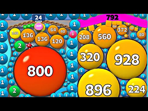 PUFF UP (Voodoo) Addition Number 2048 Blob! Satisfying ASMR Math Games